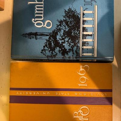 Vintage Louisiana State University “Gumbo” Yearbooks