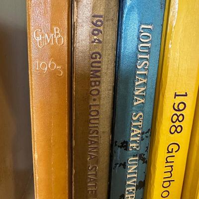 Vintage Louisiana State University “Gumbo” Yearbooks