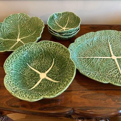 Bordallo Pinheiro Cabbage Serving Set