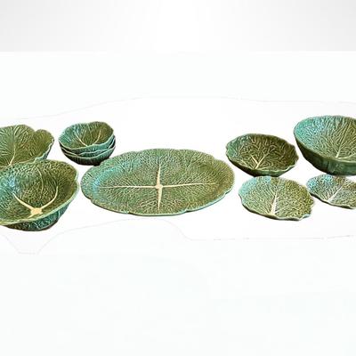 Bordallo Pinheiro Cabbage Serving Set