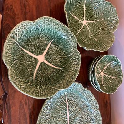 Bordallo Pinheiro Cabbage Serving Set