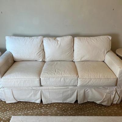 Four Seasons Slipcovered Sleeper Sofa