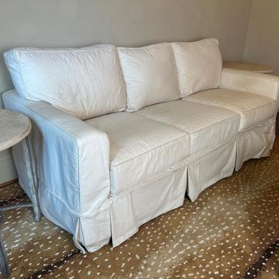 Four Seasons Slipcovered Sleeper Sofa