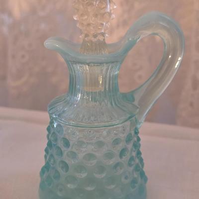 Blue hobnail 4 pieces