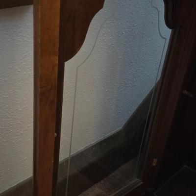 Curio cabinet with light