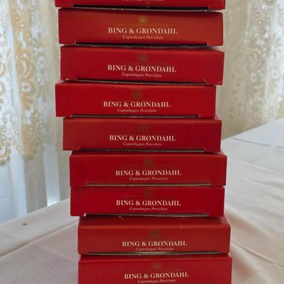 Nine Bing & Grondahl Mothers Day Plates