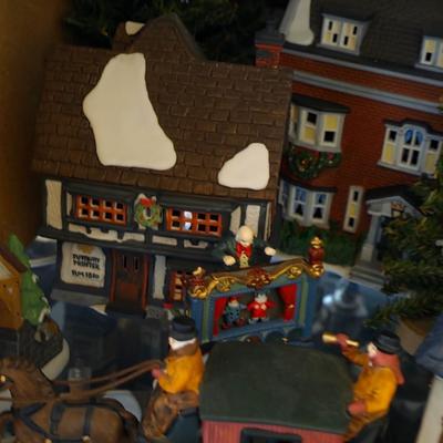 Dept 56 houses, carriage, plus