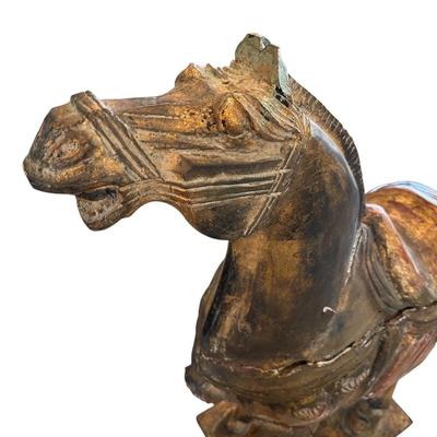 Decor - Antique Chinese Tang Horse - with crack