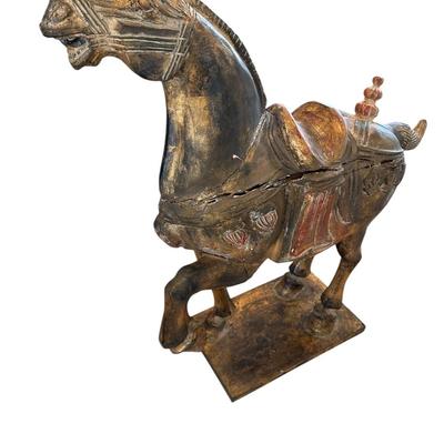 Decor - Antique Chinese Tang Horse - with crack