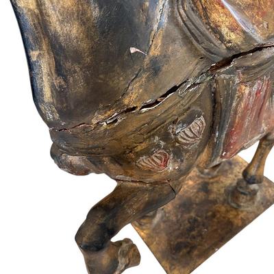 Decor - Antique Chinese Tang Horse - with crack