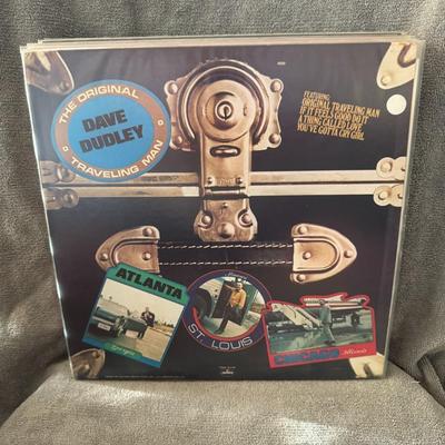 Sale Photo Thumbnail #482: "The Original Traveling Man" by Dave Dudley. 
Here's some information about the album:
Artist: Dave Dudley.
Album Title: The Original Traveling Man.
Release Year: 1972.
Label: Mercury Records.
Format: This is a 12-inch vinyl LP record.