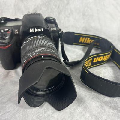 Lot 2: Nikon D200 Camera with Sigma DG Lens