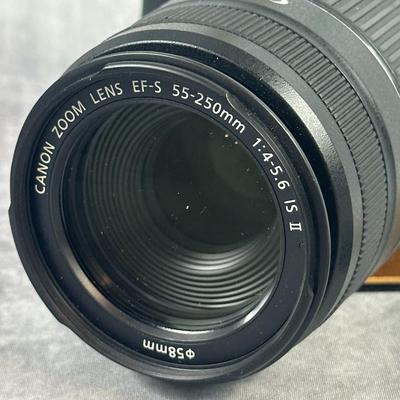 Lot 3: Canon EOS Rebel SL1 Camera with Canon Zoom Lens