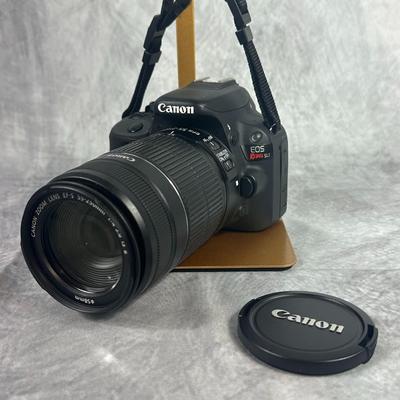 Lot 3: Canon EOS Rebel SL1 Camera with Canon Zoom Lens