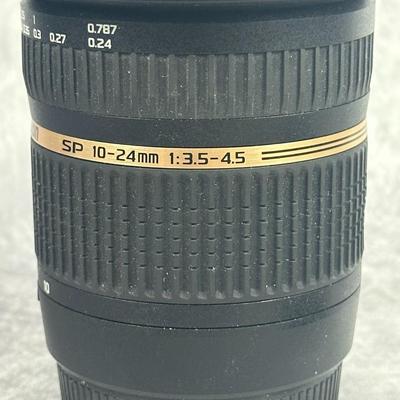 Lot 9: Tamron SP 10-24mm 1:3.5-4.5 Camera Lens