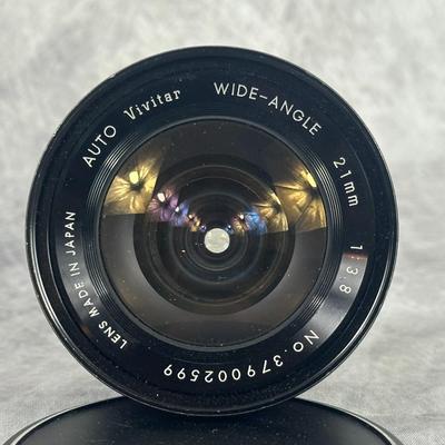 Lot 11: Vivitar Wide Angle 21mm 1:3.8 Camera Lens