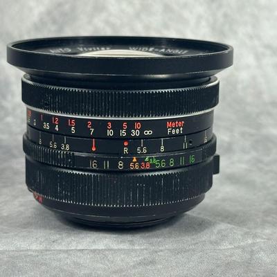 Lot 11: Vivitar Wide Angle 21mm 1:3.8 Camera Lens