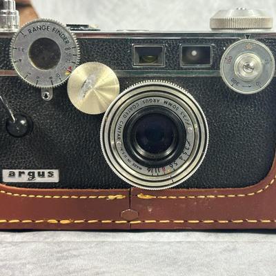 Lot 13: Vintage Argus C3 Camera with Case