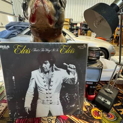 Sale Photo Thumbnail #82: "Elvis: That's the Way It Is" by Elvis Presley, released on RCA Victor with the catalog number LSP-4445. 
Here's more information about this iconic record:
Release Details: It was released in November 1970 as a tie-in to the documentary film of the same n