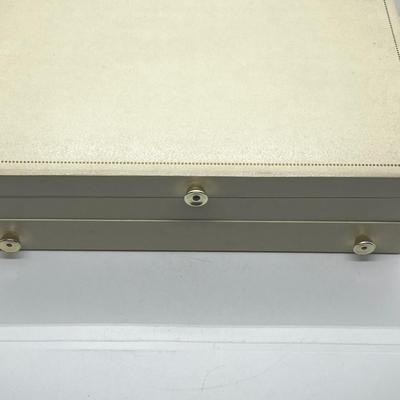 Lot 83: Jewelry Box LOADED with Vintage Costume Jewelry! Necklaces, Pins, Earrings and More!