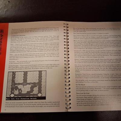 Vintage Ancient Art of War Video Game Book
