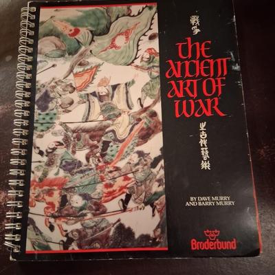 Vintage Ancient Art of War Video Game Book