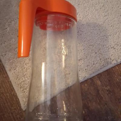 1970s 1 quart Tang drink mix Pitcher