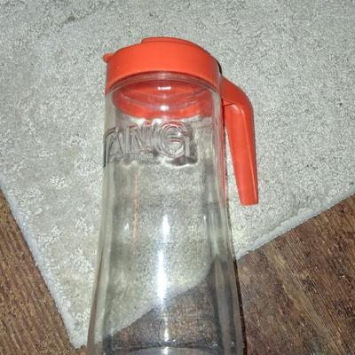 1970s 1 quart Tang drink mix Pitcher
