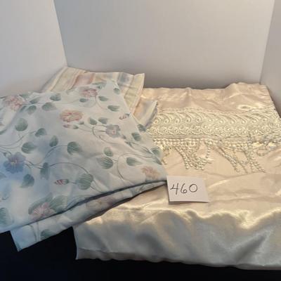 Flat Sheets and Shower Curtain