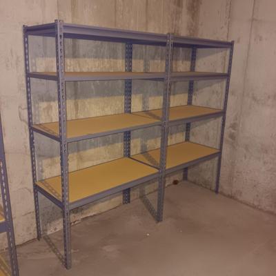 2 STORAGE SHELVES