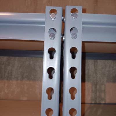 2 STORAGE SHELVES