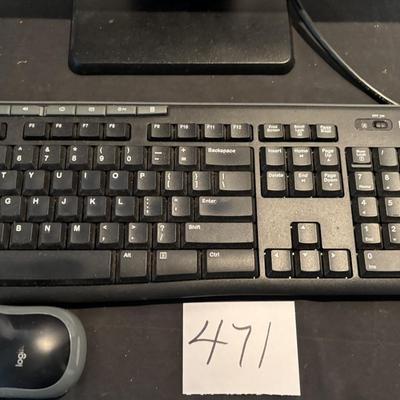 Monitor and Key Board