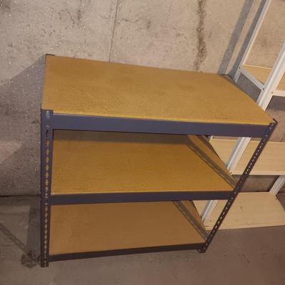 2 STORAGE SHELVES