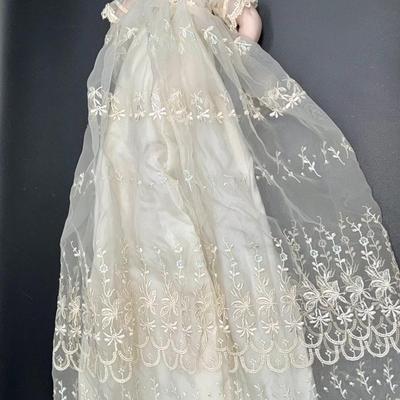 Patricia Loveless Collectible Concepts - Christening Baptism Porcelain Baby Doll 136/2000