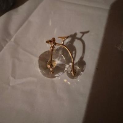 3 MINIATURE SWAROVSKI CRYSTAL FIGURINES