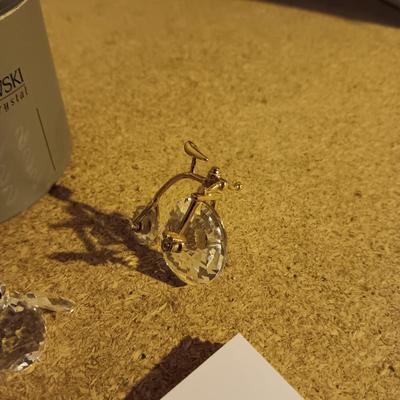 3 MINIATURE SWAROVSKI CRYSTAL FIGURINES