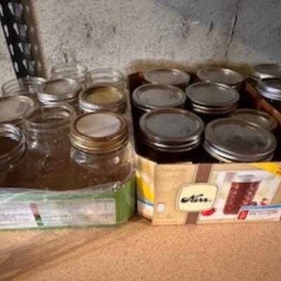 PINT SIZE CANNING JARS