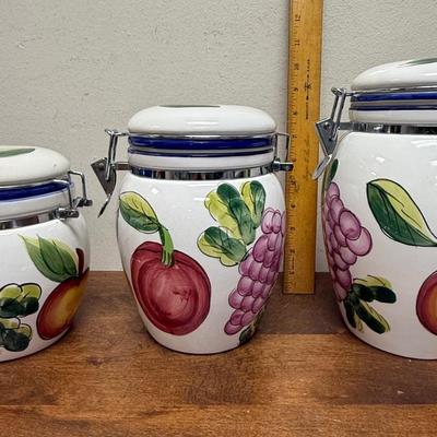 Sale Photo Thumbnail #344: These are in. Fair-good condition. There is some crazing on bottom inside.