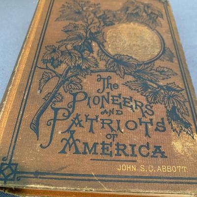 1874 Davey Crockett Illustrated Hardback