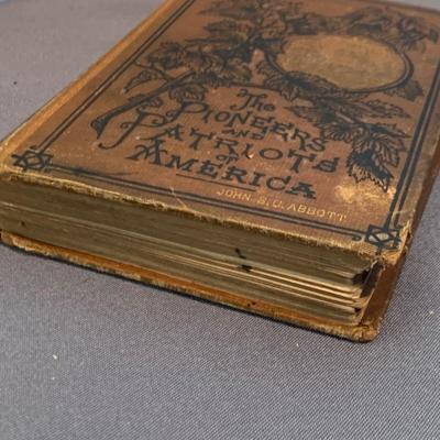 1874 Davey Crockett Illustrated Hardback