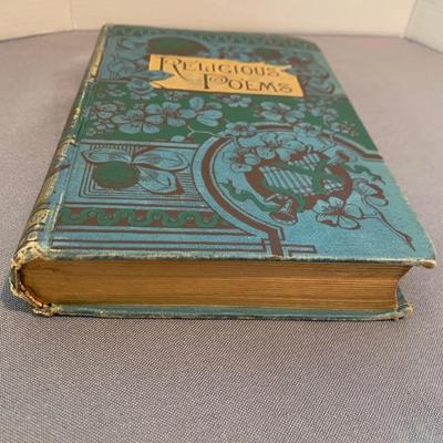 Religious Poems by Havergal & Sigourney Antique Hardback