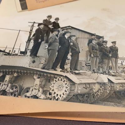 Large B&W Photos - WWII Tank Production - Locomotive Plants
