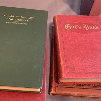 Vintage Lot - Religious Hardbacks
