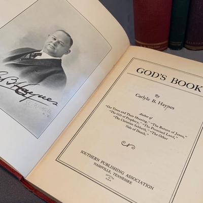 Vintage Lot - Religious Hardbacks