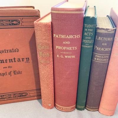 Vintage Lot - Religious Hardbacks