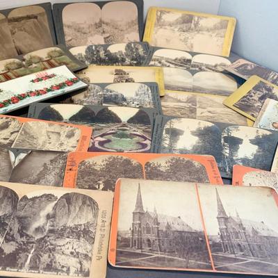 Lot of Rare Stereoview Cards