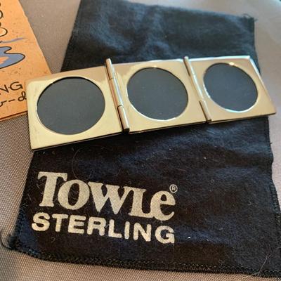 Vintage Collectibles Lot - Towle Mirror Rolex Wallet Chanel Pen Set 1940s Foldout Card +++