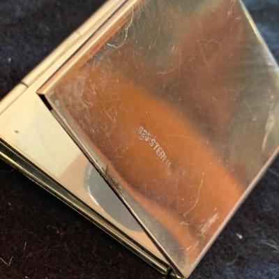 Vintage Collectibles Lot - Towle Mirror Rolex Wallet Chanel Pen Set 1940s Foldout Card +++