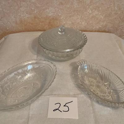 Glass Serving Lot