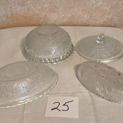 Glass Serving Lot